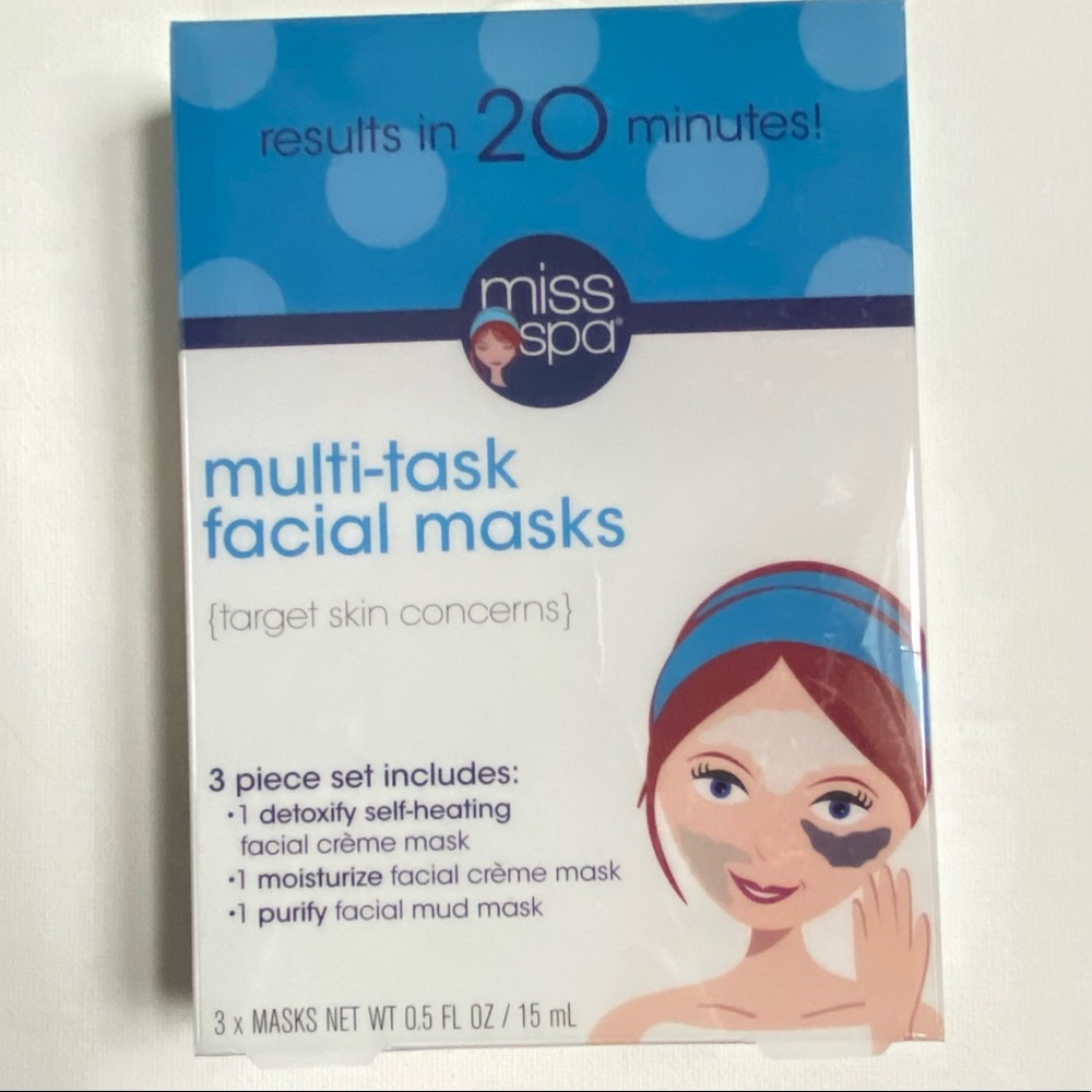 🔥5/$25🔥Miss Spa Multi Task Facial Masks - Picture 2 of 3